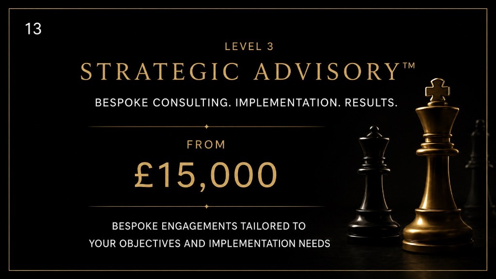Level 3 Strategic Advisory